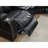 Power Reclining Sectional Sofa W/Speaker / LED Strip Black Color-2021159241