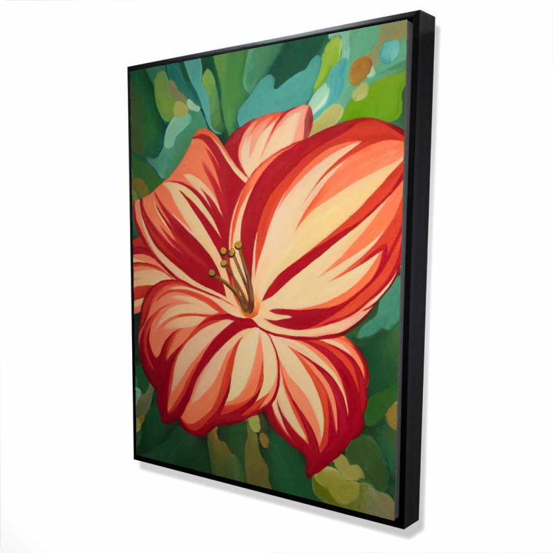 Blooming Daylilies - art de salon botanique pour la décoration intérieure