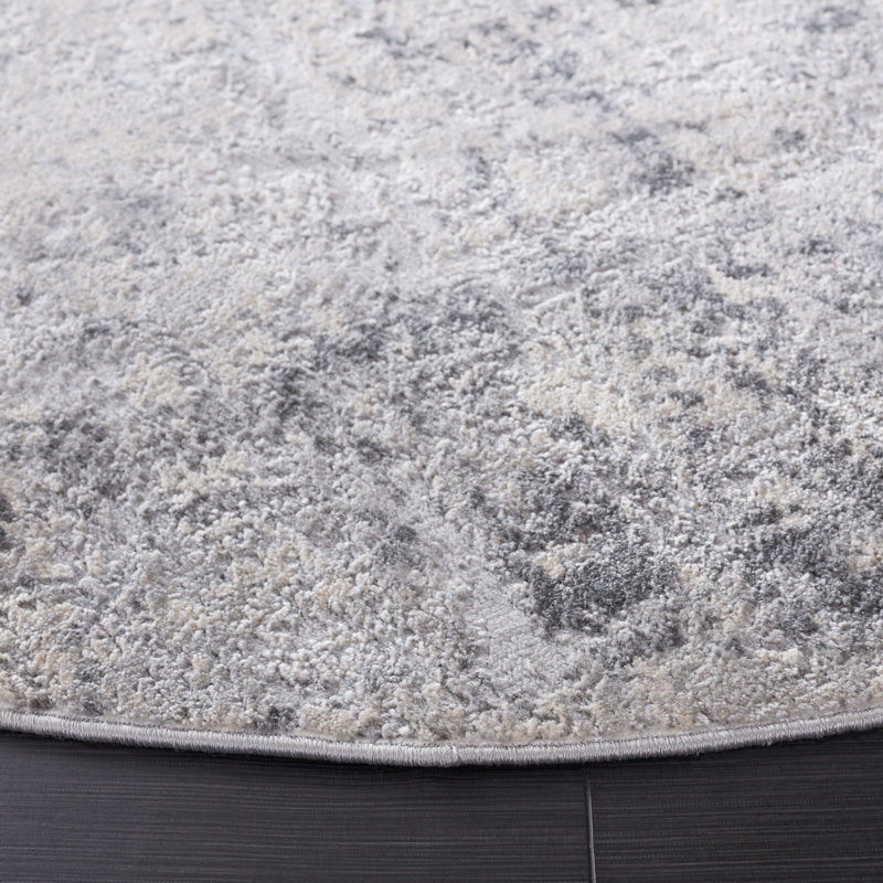 Kulig Performance Abstract Rug, Round 6'7"