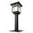 9" Square Seneca Double Bar Mission Post Mount
