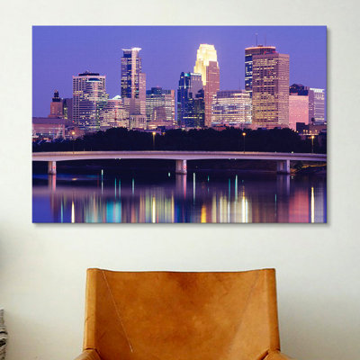 «Minneapolis, Minnesota», reproduction de photo sur toile