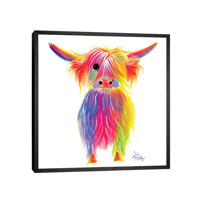 Tottie II by Shirley Macarthur - Gallery-Wrapped Canvas Giclée on Canvas, 66.04 cm H x 66.04 cm W, Black Framed