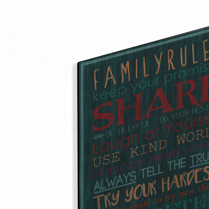 «Spice Family Rules I» par Grace Popp, art mural en métal, H 16 po x l 12 po