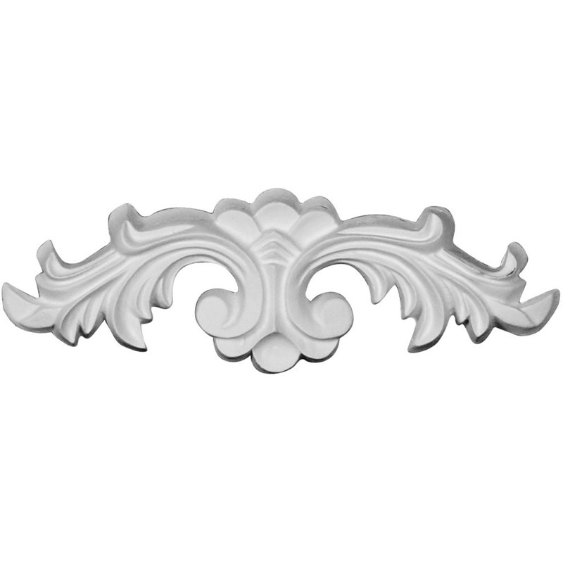 Edwards 1.75'' H x 5.88'' W x 0.38'' D Urethane Onlay Scroll
