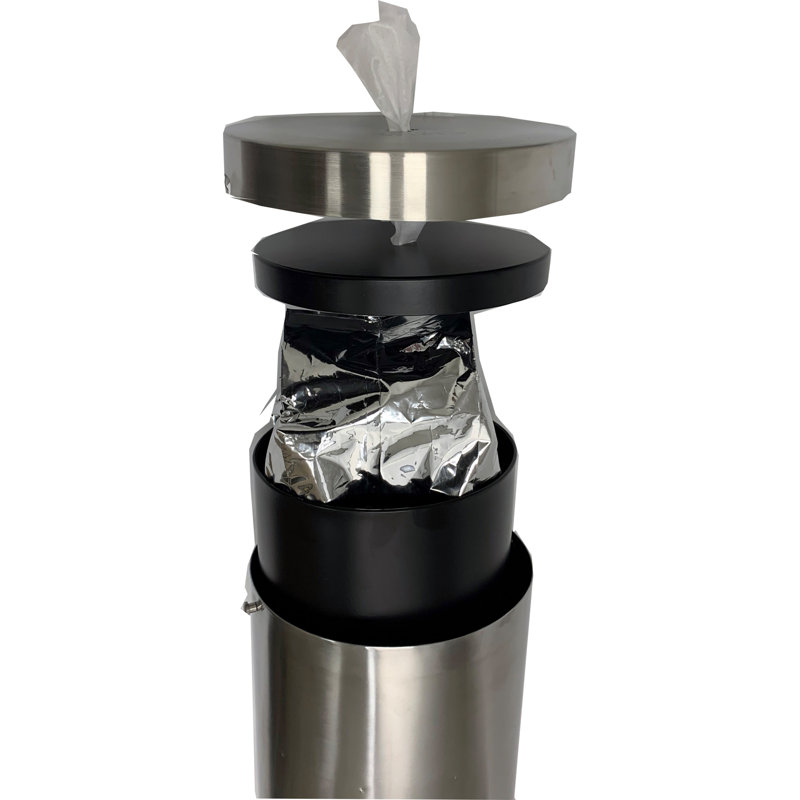 Stainless Steel Sanitizing Wipe Dispenser