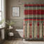 Rideau de douche Boho Grid - Premium-1350153928