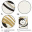 «Black and Gold Curves II», art mural moderne sur toile-669107642-669107635