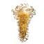 Artemis Amber Color Blown Glass Chandelier Light-1377081140