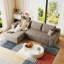 Canapé modulaire en tissu velours côtelé Cloud-131371087-131371091