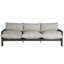 Monterey Wrought Aluminum Outdoor Sofa-2144828728-2144828729