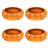 Fluted Salad Bowl, Set of 4