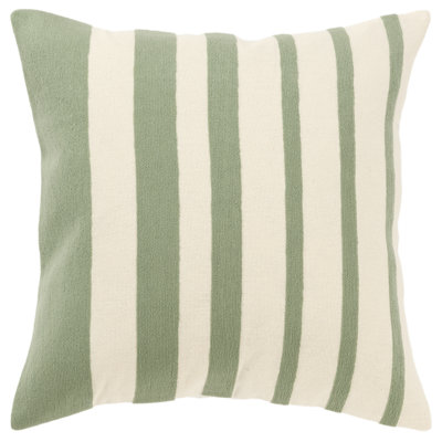 Karka 20" x 20" Embroidered Throw Pillow