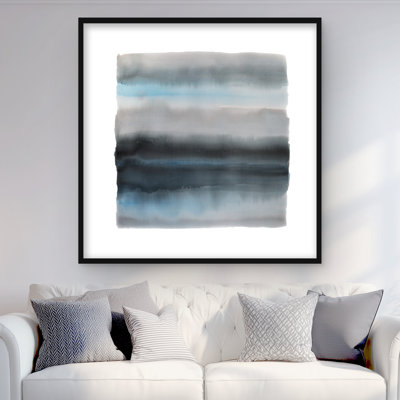 Shade of Blue - Imprimé mat contemporain pour salle de bain