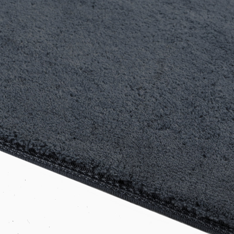 Tapis de couloir auto-adhésif 2 pi x 6 pi pour vestibule à usage multiple gris foncé, Gris foncé