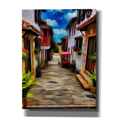 Epic Graffiti 'Colombiana' by Dante Plata Canvas Wall Art, 12" x 16"