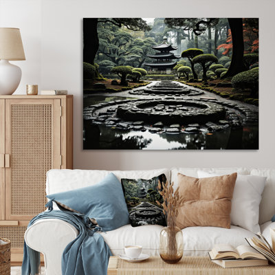 Impression sur toile Japon Art Zen Garden Serenity IV
