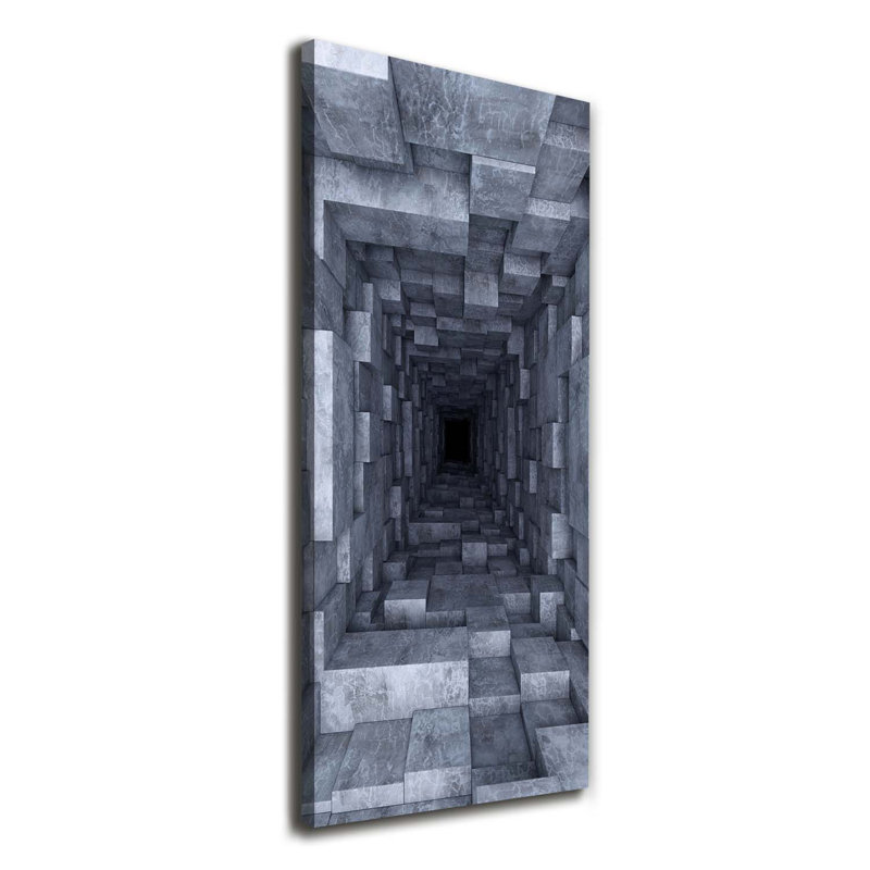 Tunnel - Wrapped Canvas Print