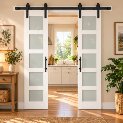 Porte standard en verre semi-solide
