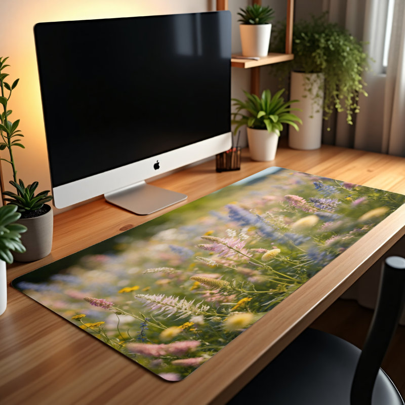 Polyester Desk Pad, 23.6x13.8