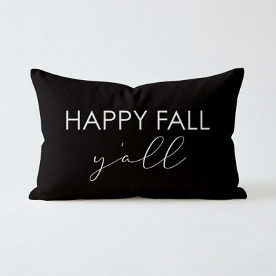 Happyfallyall-20x20-black