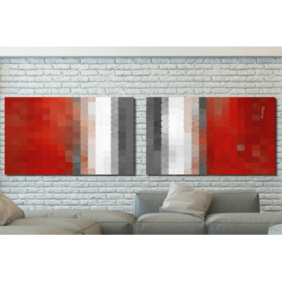 " Tile Art #1 2016 " 2 - Pieces