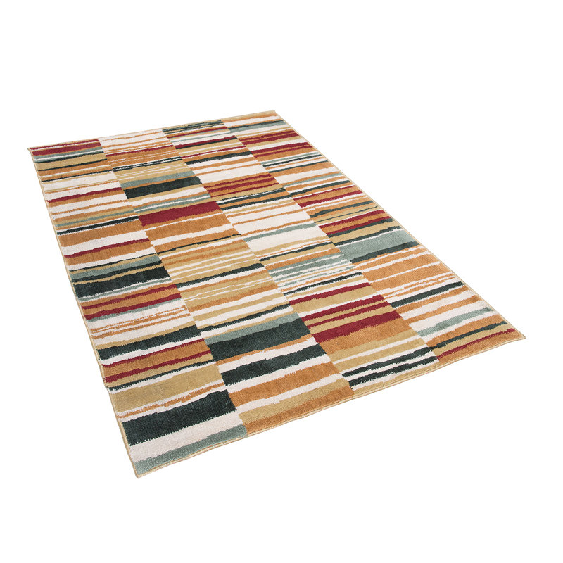 Amaia Striped Hand Woven Area Rug, Rectangle 140 x 200cm