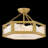 Fredrick Ramond Veleta Medium Semi Flush Mount
