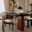 Black + Brown Rectangular Solid Wood desk-1099053954