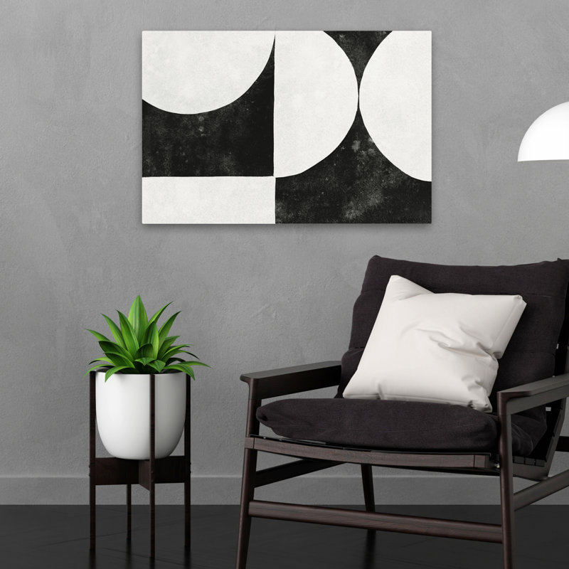 Volet contemporain et traditionnel VI BW, H 24 po x l 16 po