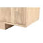 Panneau latéral en bois à quatre portes fabriqué à la main en bois massif. Finition aspect naturel de 77 po x 18 po x 34 po gris Rowan-989676533