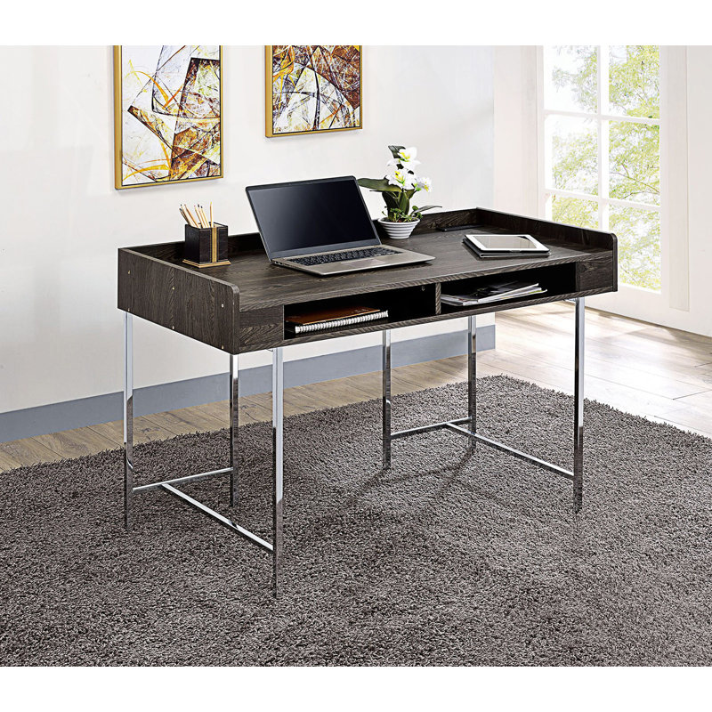 Bureau d'ordinateur moderne avec tiroir USB