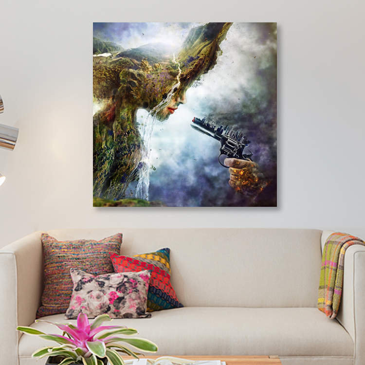 Mario Sanchez Nevado - Wrapped Canvas Print, 93.98 cm H x 93.98 cm W x 1.91 cm D
