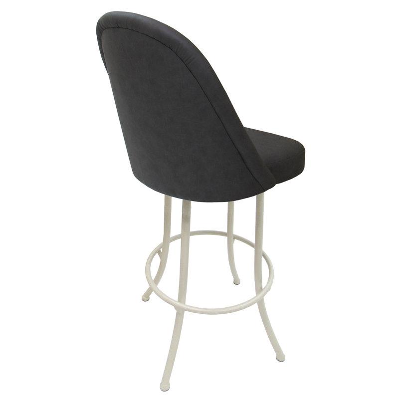 Tabouret de bar pivotant en métal Houde 26 po M-235 - Basin Beige - Café, Blanc, Gris