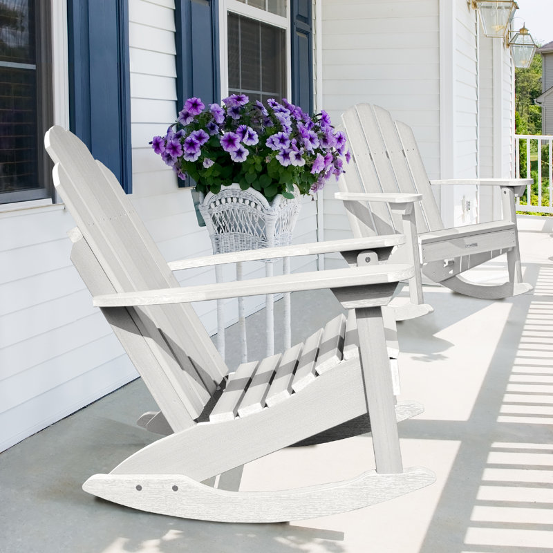 Chaise berçante Anette Classic, Blanc