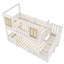 Solid Wood Storage Bed