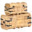 Commodes de rangement 2 pièces en bois de manguier massif