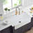 30 X 20 Inch Ceramic Farmhouse Apron-Front Kitchen Sink Single Bowl White