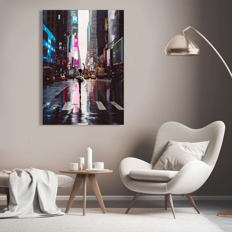 Manhattan Ballet II by Julian Lauren - Wrapped Canvas Print, 100cm H x 70cm W x 4cm D