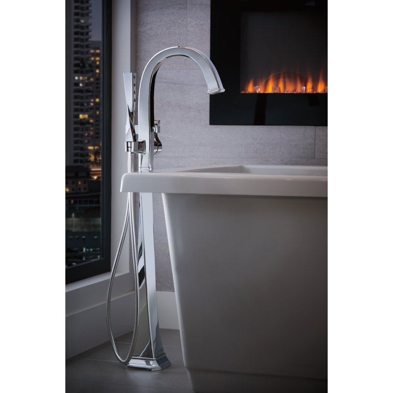 Virage® Single-Handle Freestanding Tub Filler, Chrome