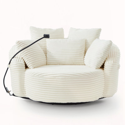 360° Swivel Chair Accent Barrel Chair