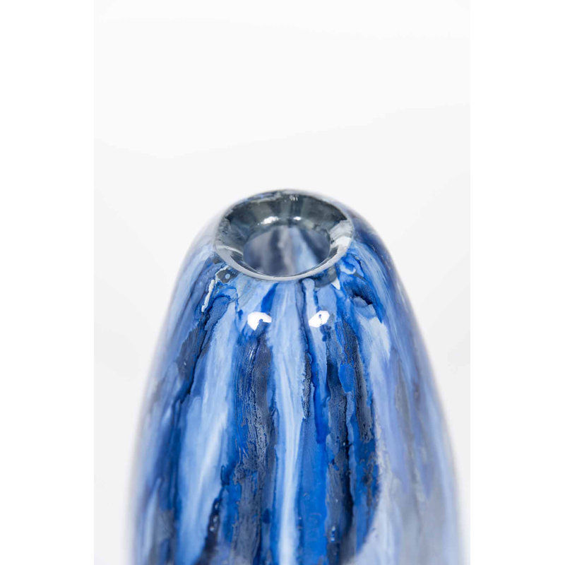 Handmade Recycled Glass Table Vase