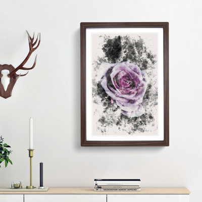 The Pale Purple Rose - Picture Frame Graphic Art