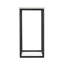 Maikel 21.5'' Tall Genuine Marble Frame End Table