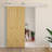 Steel Barn Door Hardware Kit Standard Single-26114175