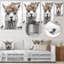 Curieux lama - décoration murale lama en métal-1079228023