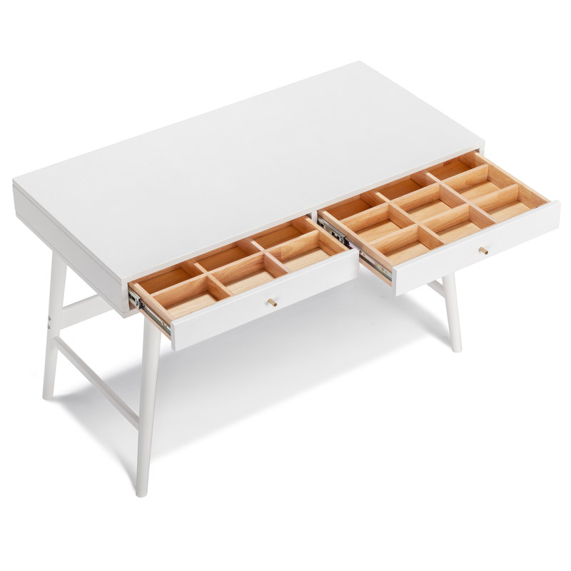 Jacobalexander Writing Desk, White