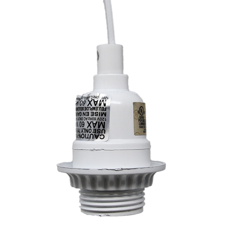 Abrahan Pendant Cord, White