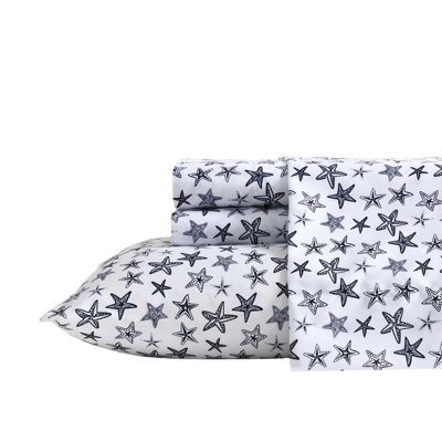 Nautica Saltwater Stars Blue Cooling Sheet Set