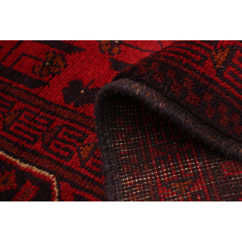 Tapis de zone en laine 5 pi x 6 pi 5 po main-of-kind-noué la 2010s esari turque Allaina
