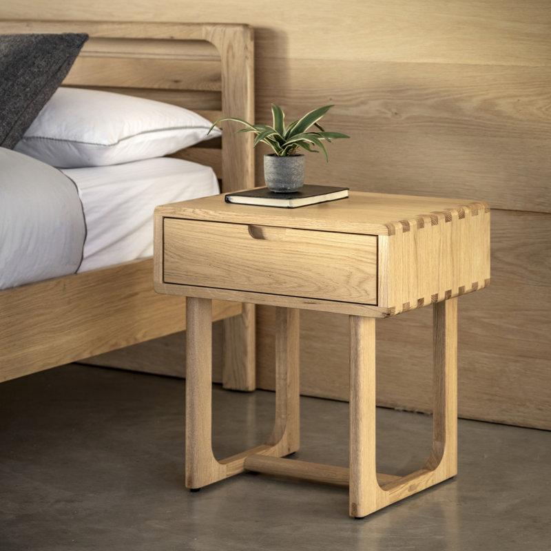 Keansburg 500cm W Plywood Bedside Table